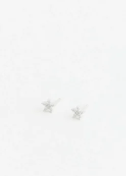 Crystal Star Studs
