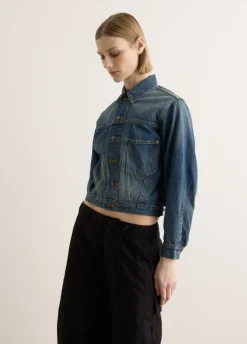 Darts Bottom Jean Jacket