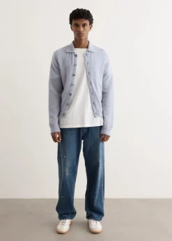 Denim Painter Pants With Paint