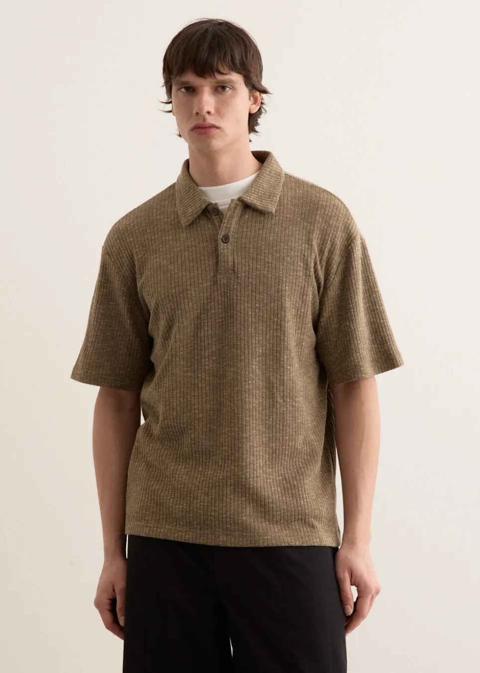 Deny Short Sleeve Polo