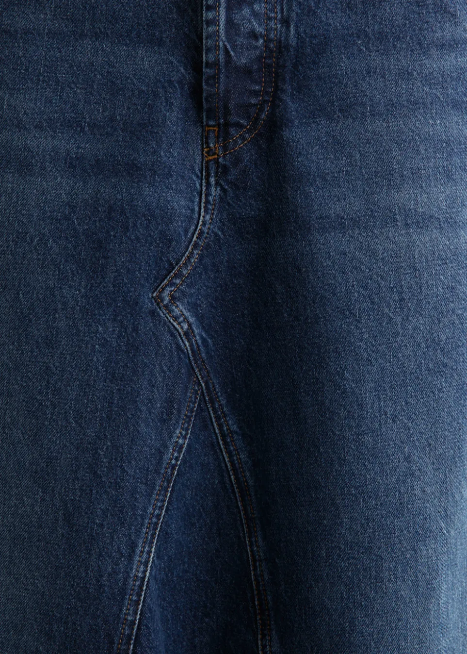 De-Pago Gonna Maxi Denim Skirt