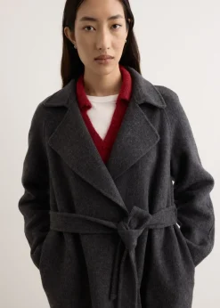 Diamondback Wrap Coat