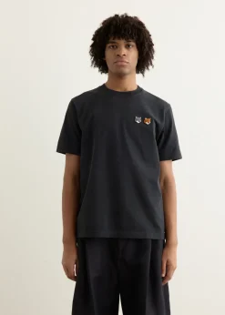 Double Bold Fox Head Comfort T-Shirt