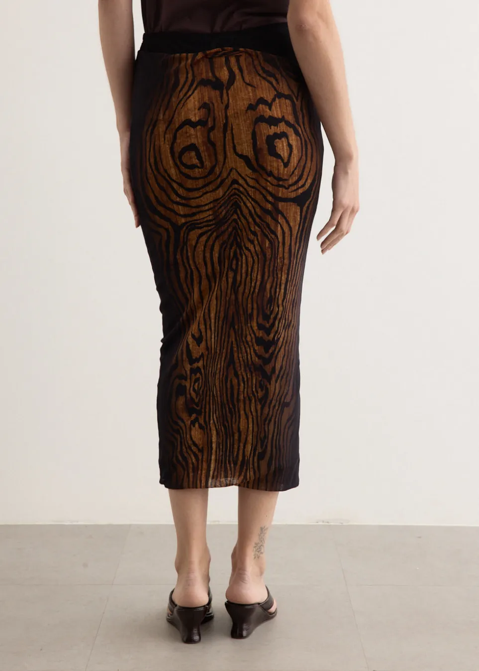 Double Layer Mesh Skirt