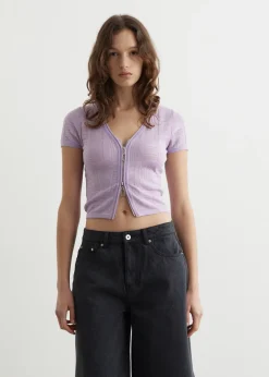 Eden Short Sleeve Knit Top