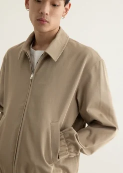 Elasticated Zipped Blouson