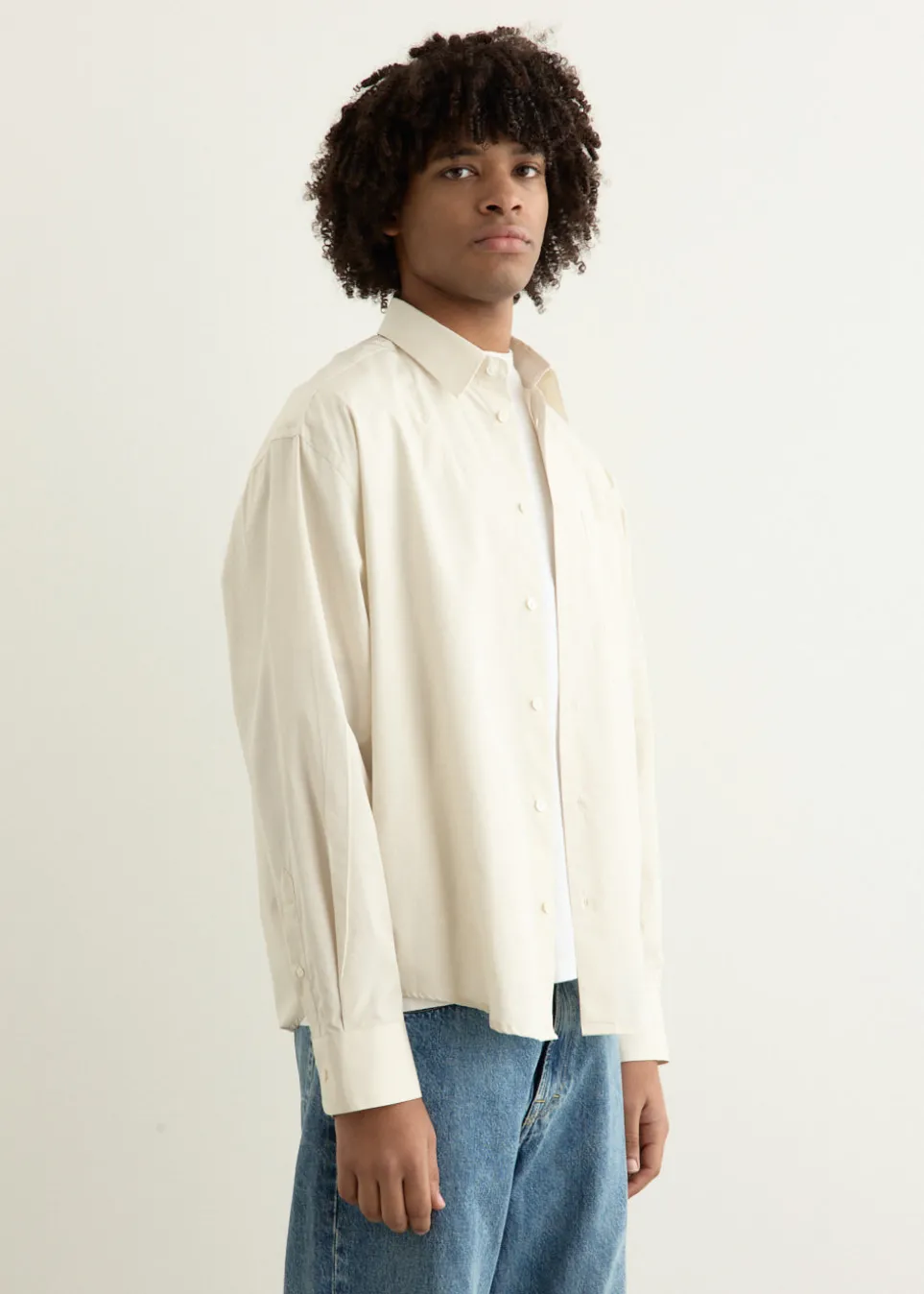 Embossed ADC Boxy Shirt