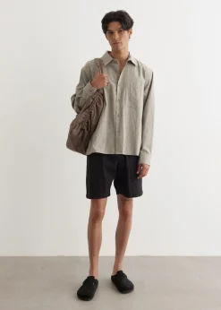 Embroidered Smokestack Shorts