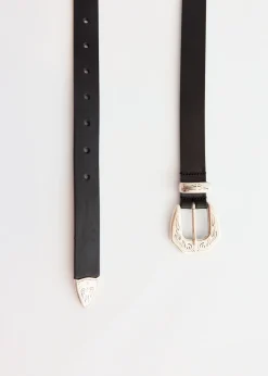 Engraved Western Belt