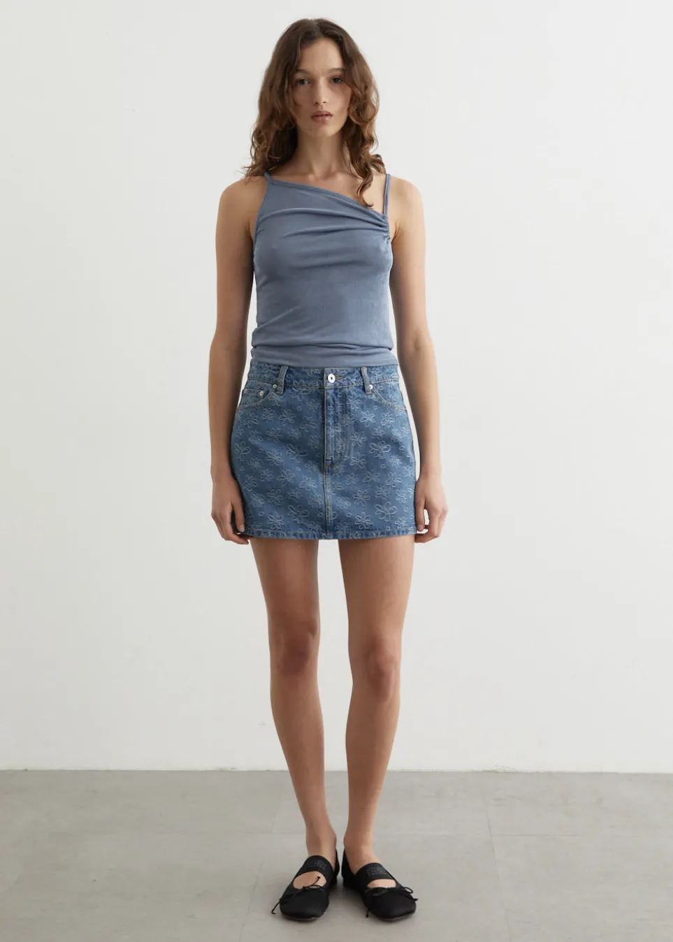 Envy Denim Mini Skirt