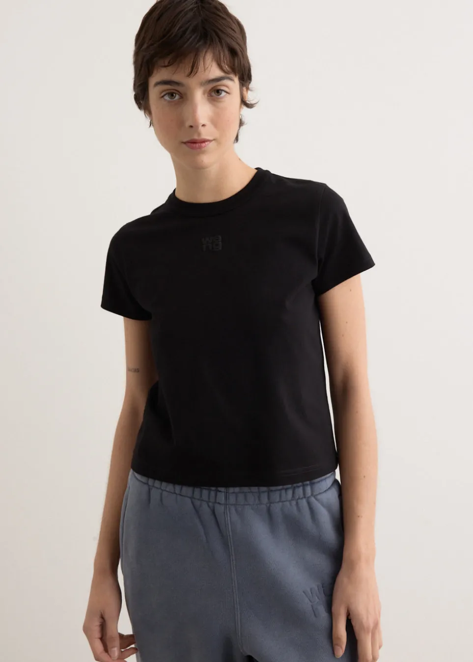 Essential Jersey Shrunken T-Shirt