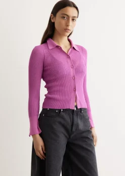 Eyre Knitted Lurex Shirt