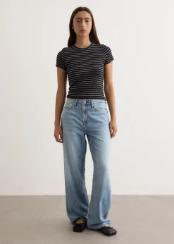 Featherweight Logan Wide Leg Jeans