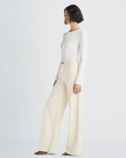 Featherweight Sofie Wide Leg Jeans