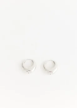 Flat Hoop Earrings