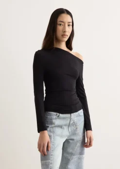 Fracture Off Shoulder Top