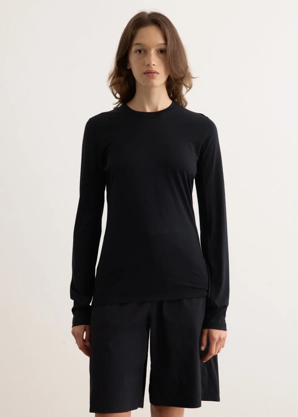 Frame Long Sleeve Crew