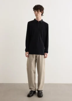 Frame Long Sleeve Polo