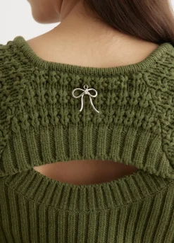 Furry Chunky Knit Top