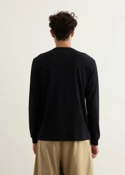 Garment Print Long Sleeve T-Shirt