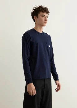 Garment Print Long-Sleeve T-Shirt