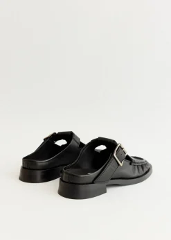 Gianna Buckled Mules