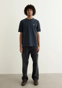 Grey Fox Head Patch Comfort T-Shirt