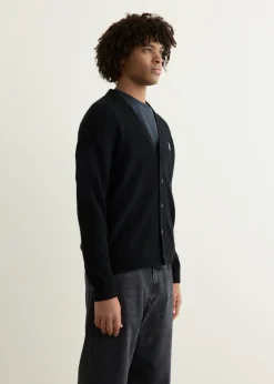 Grey Fox Head Patch Comfort Cardigan