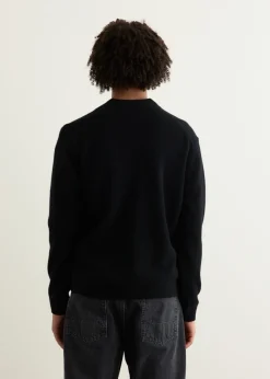 Grey Fox Head Patch Comfort Cardigan