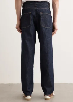 Hard Twist Denim Wide Pants