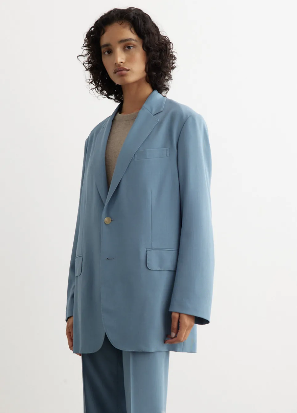 Hard Twist Wool Dobby Jacket