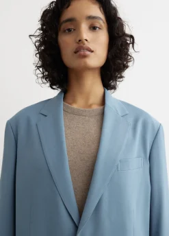 Hard Twist Wool Dobby Jacket