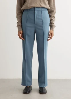 Hard Twist Wool Dobby Slacks