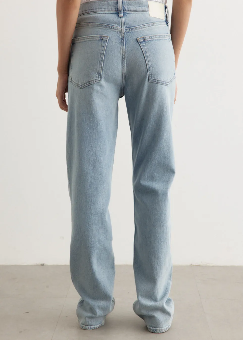 Harlow Mid-Rise Full Length Jeans