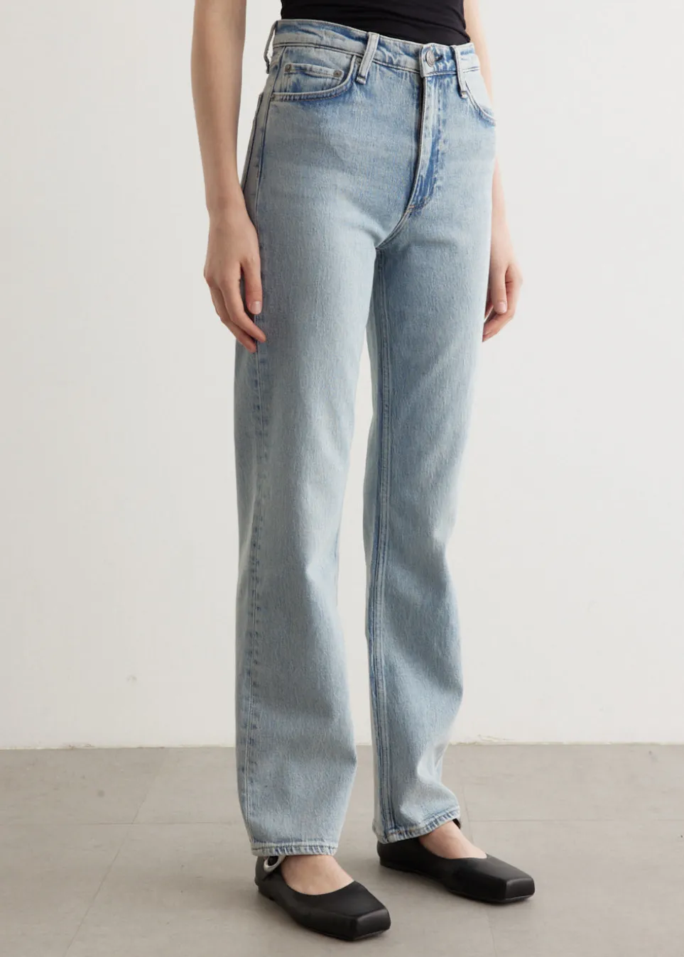 Harlow Mid-Rise Full Length Jeans