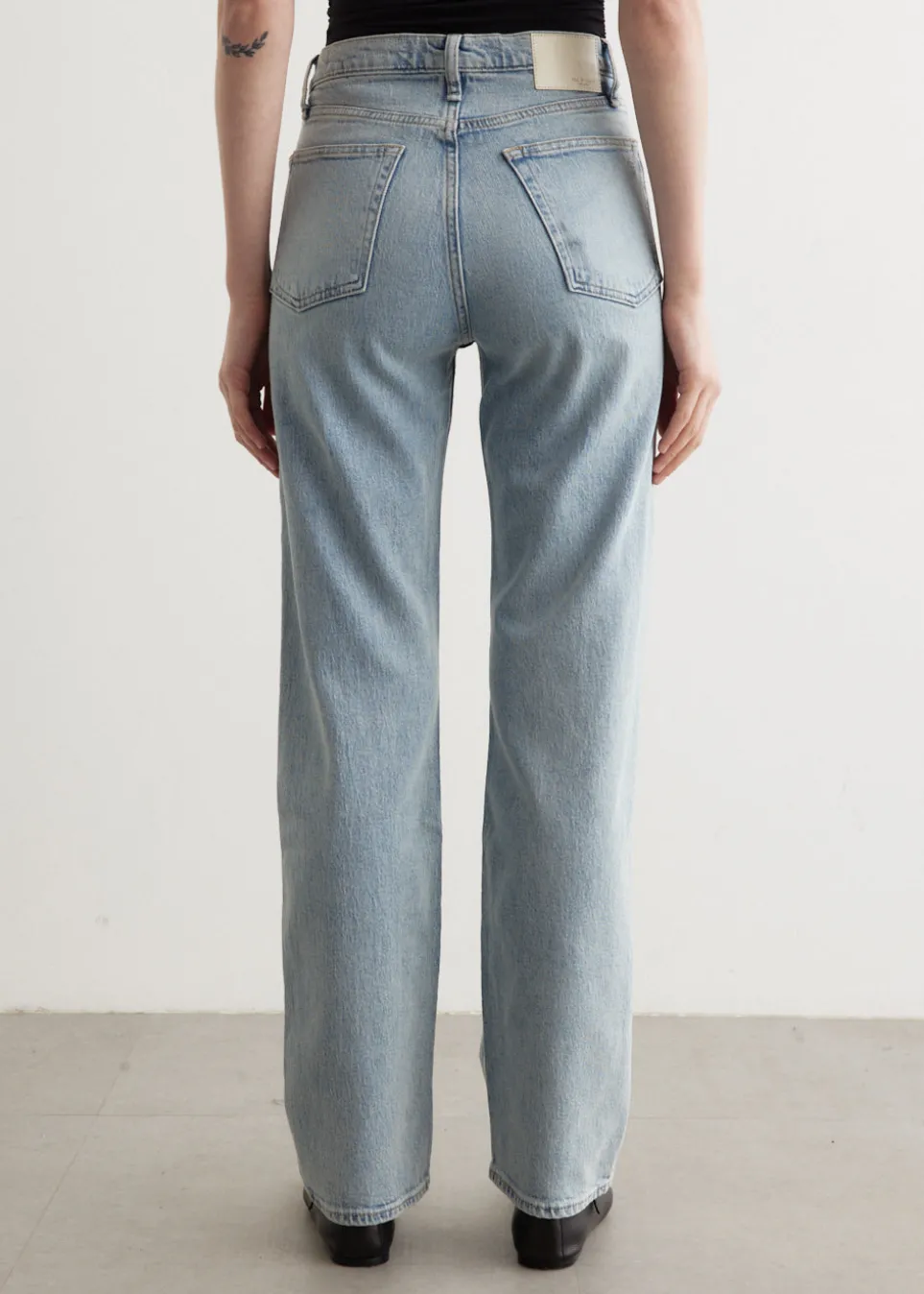 Harlow Mid-Rise Full Length Jeans