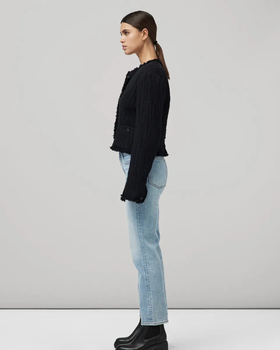 Harlow Mid-Rise Straight Jeans