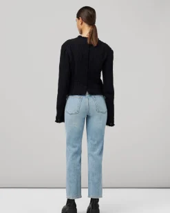 Harlow Mid-Rise Straight Jeans