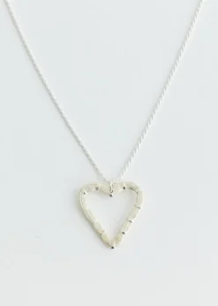 Heart Willow Pendant Necklace