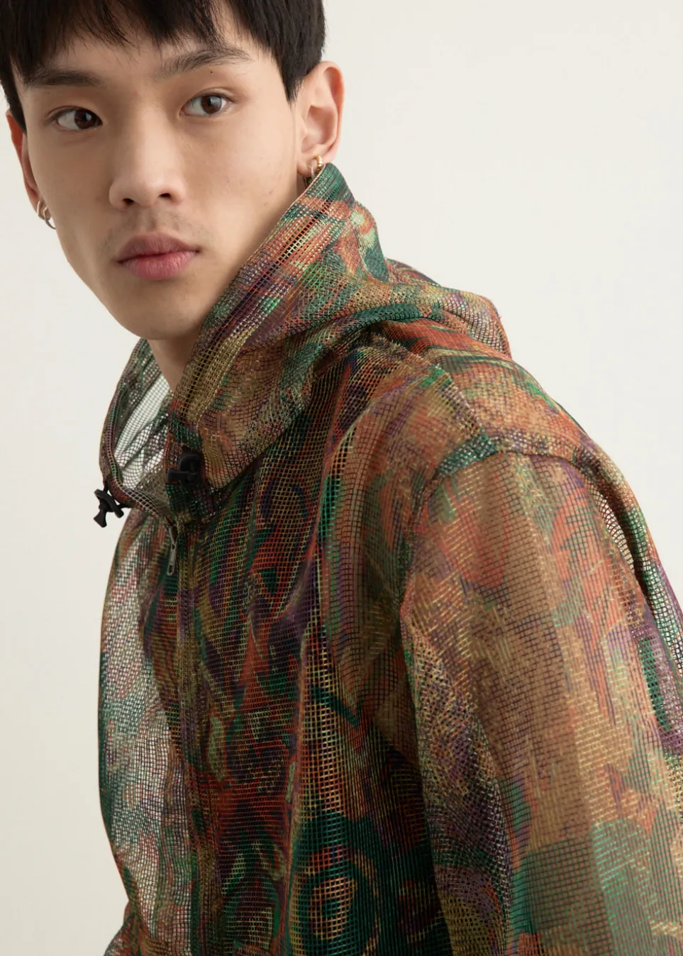 Heavyweight Mesh Zipped Work Hoody