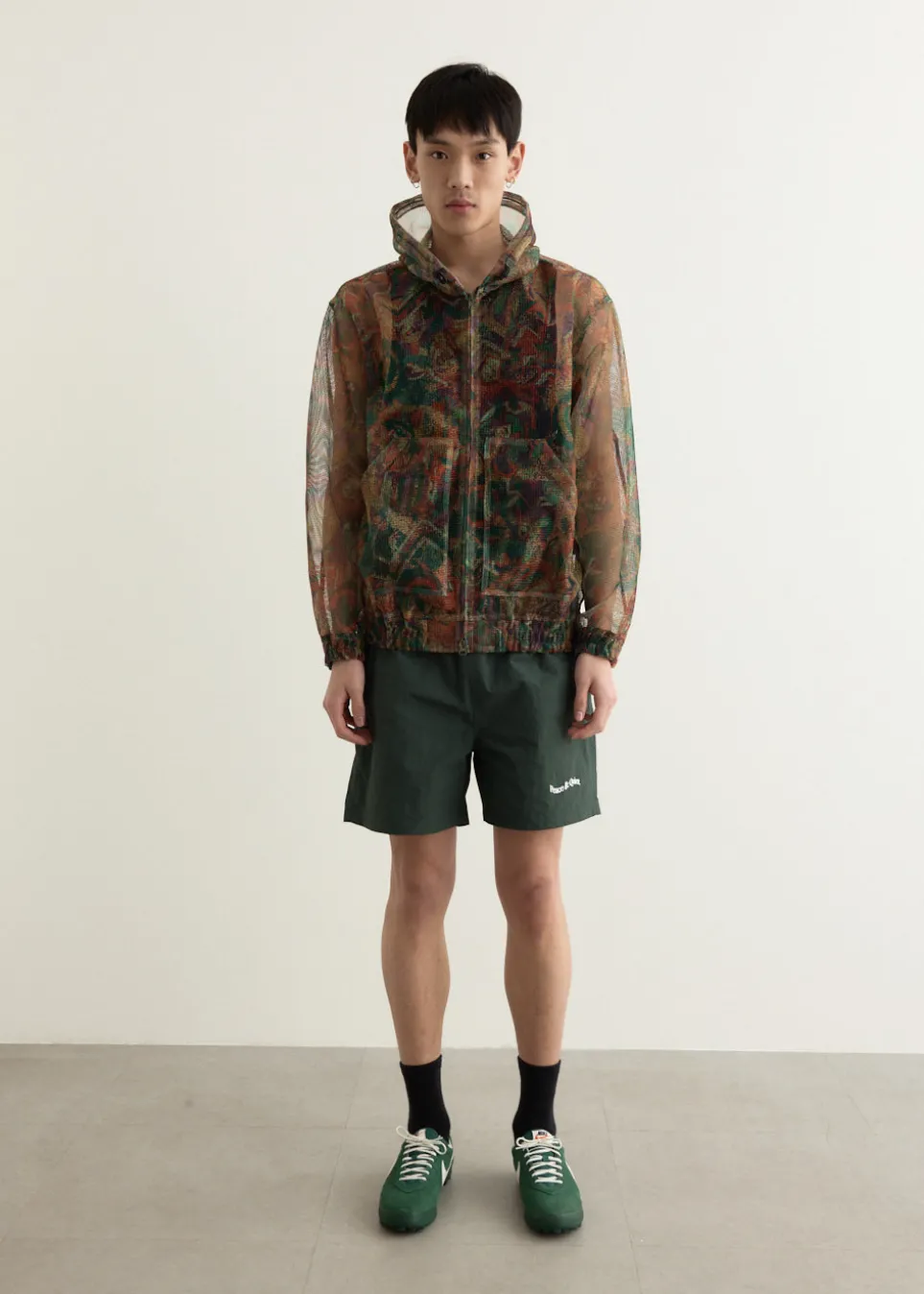 Heavyweight Mesh Zipped Work Hoody