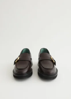 Heeled Townee Monk Loafers