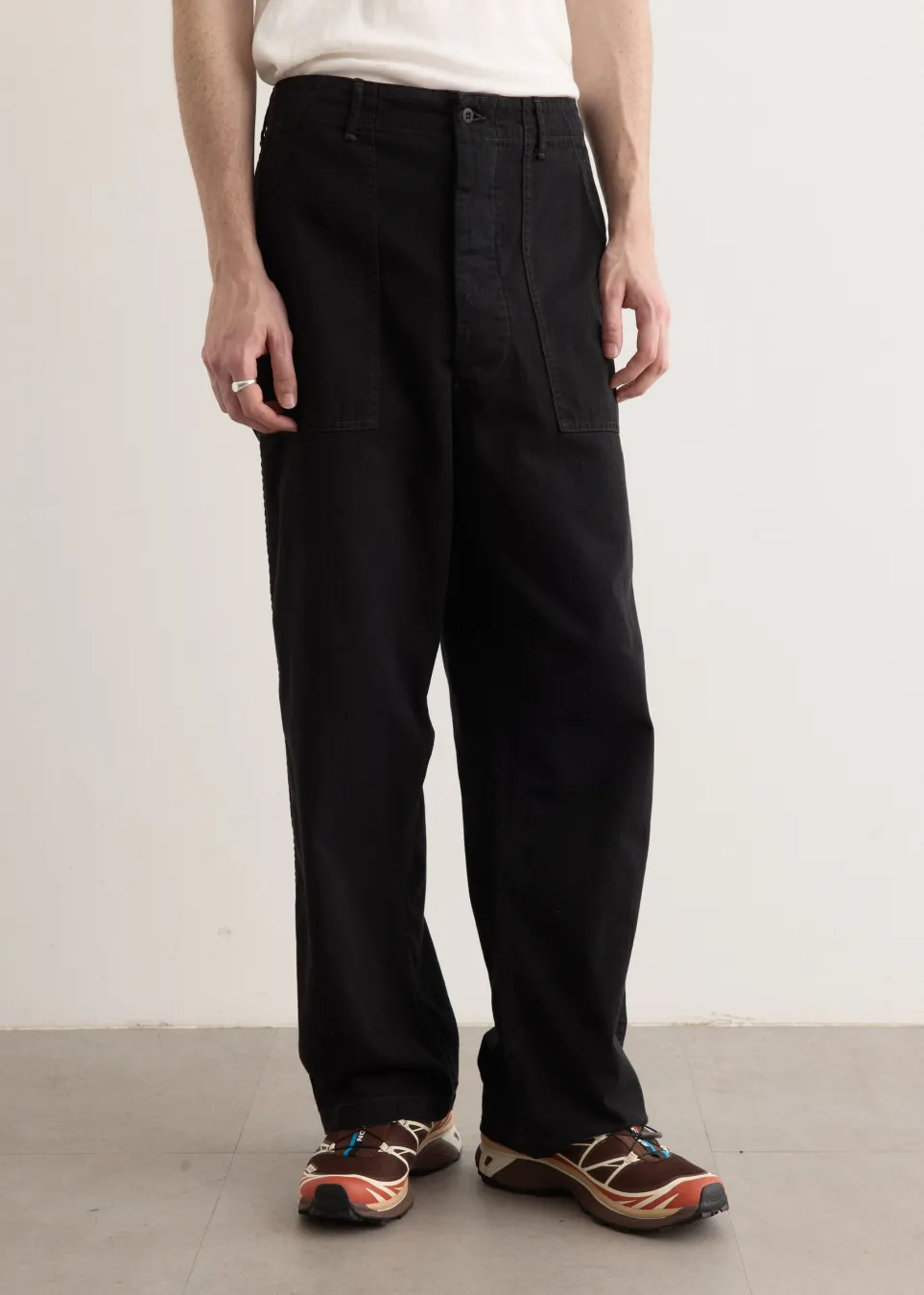 Herringbone Twill Summer Fatigue Pants