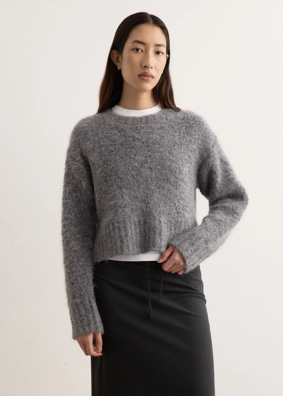 Impact Fitted Crewneck Jumper