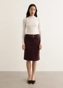 Imposter Suede Skirt
