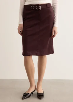 Imposter Suede Skirt
