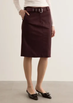 Imposter Suede Skirt