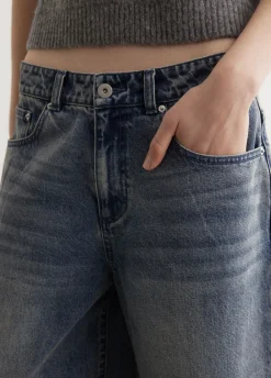 Impression Denim Shorts