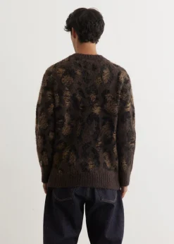 Interlock Jacquard Crewneck Knit