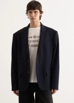 Jotam Vis Pinstripe Suit Jacket